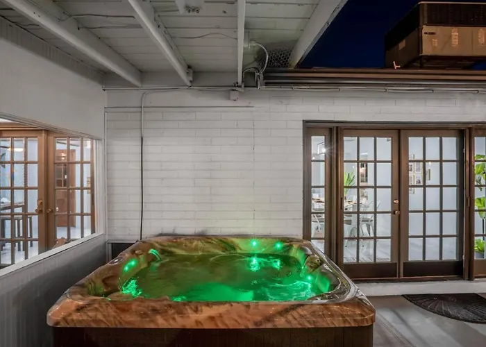 Boho Oasis Pool Hot Tub Scottsdale