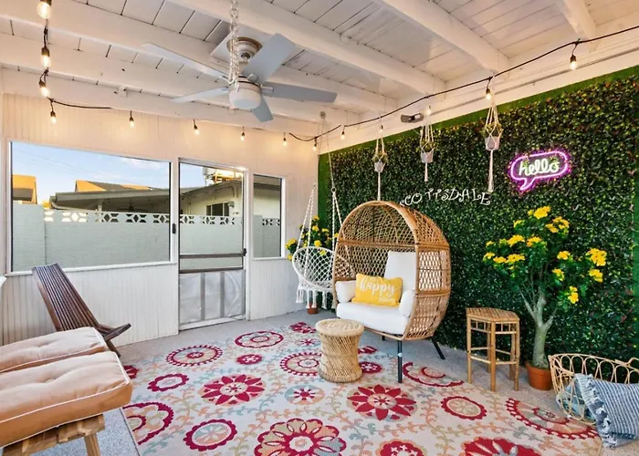 Boho Oasis Pool Hot Tub Holiday home *