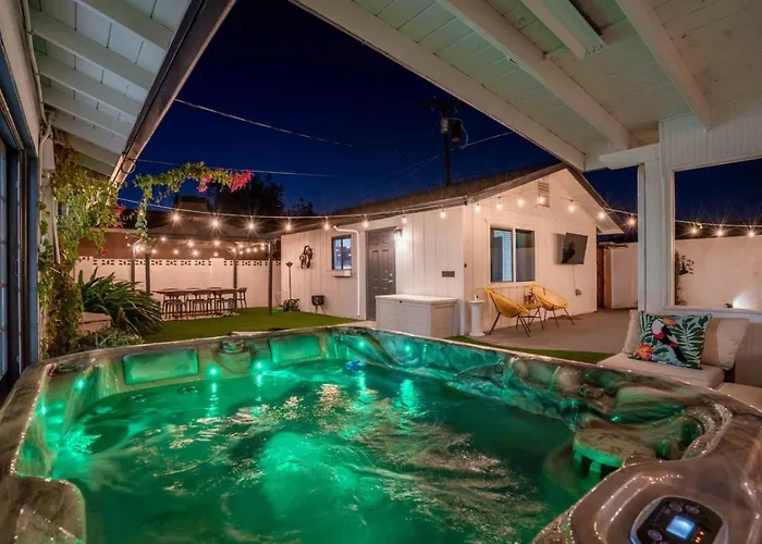 Boho Oasis Pool Hot Tub * Scottsdale